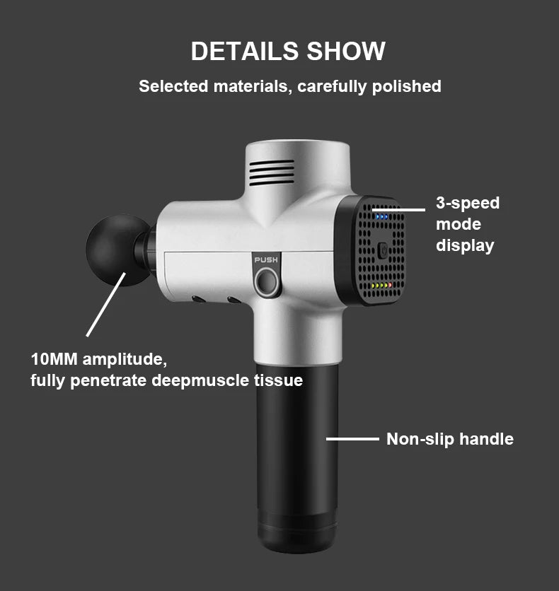 Portable Deep Tissue Massage Gun