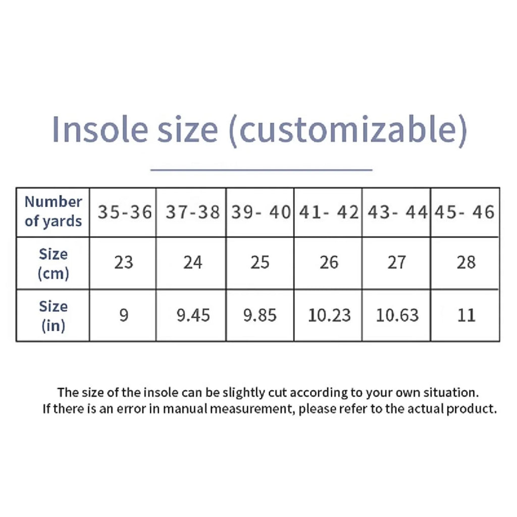 1Pair Sport Insoles PU High Stretch Shock Resistant Antibacterial Anti-odorant Breathable Insoles Comfortable for Shoes Cushion