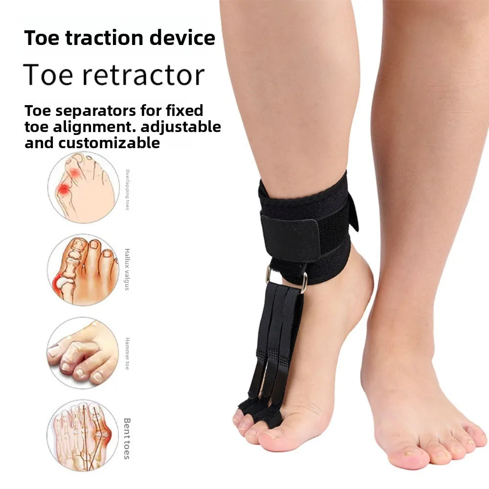 Hammer Toe Straightener Toe Stretcher Curled Toes Corrector Overlapping Toes Protector Sleeve Foot Pain Relief Soft Silicone