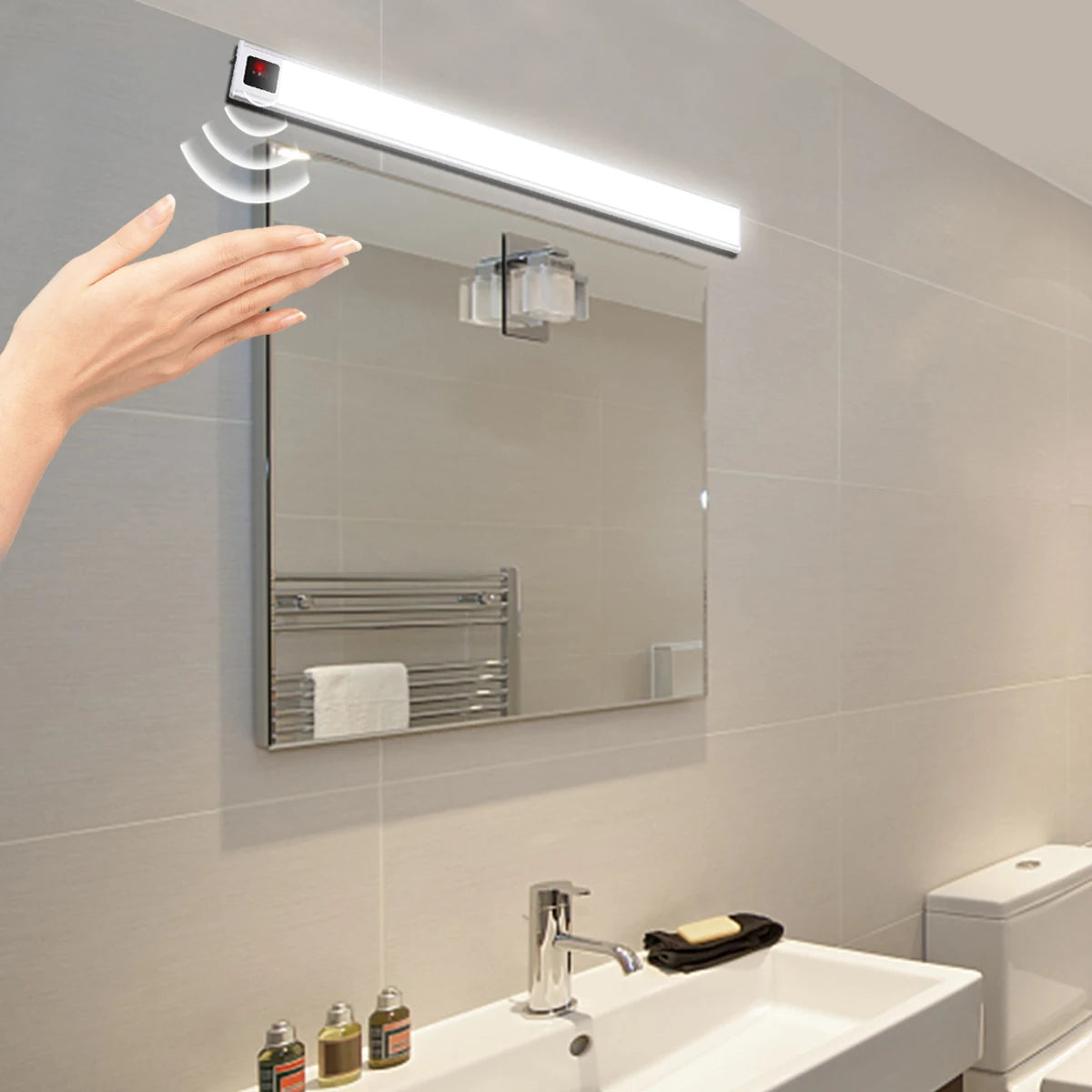 USB Rechargeable Motion Sensor LED Bar