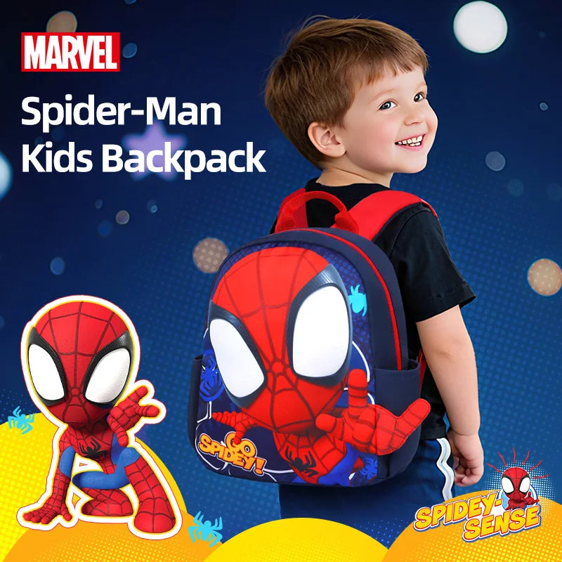 Disney Spider-Man Toddler Backpack for Boys and Girls Cute
