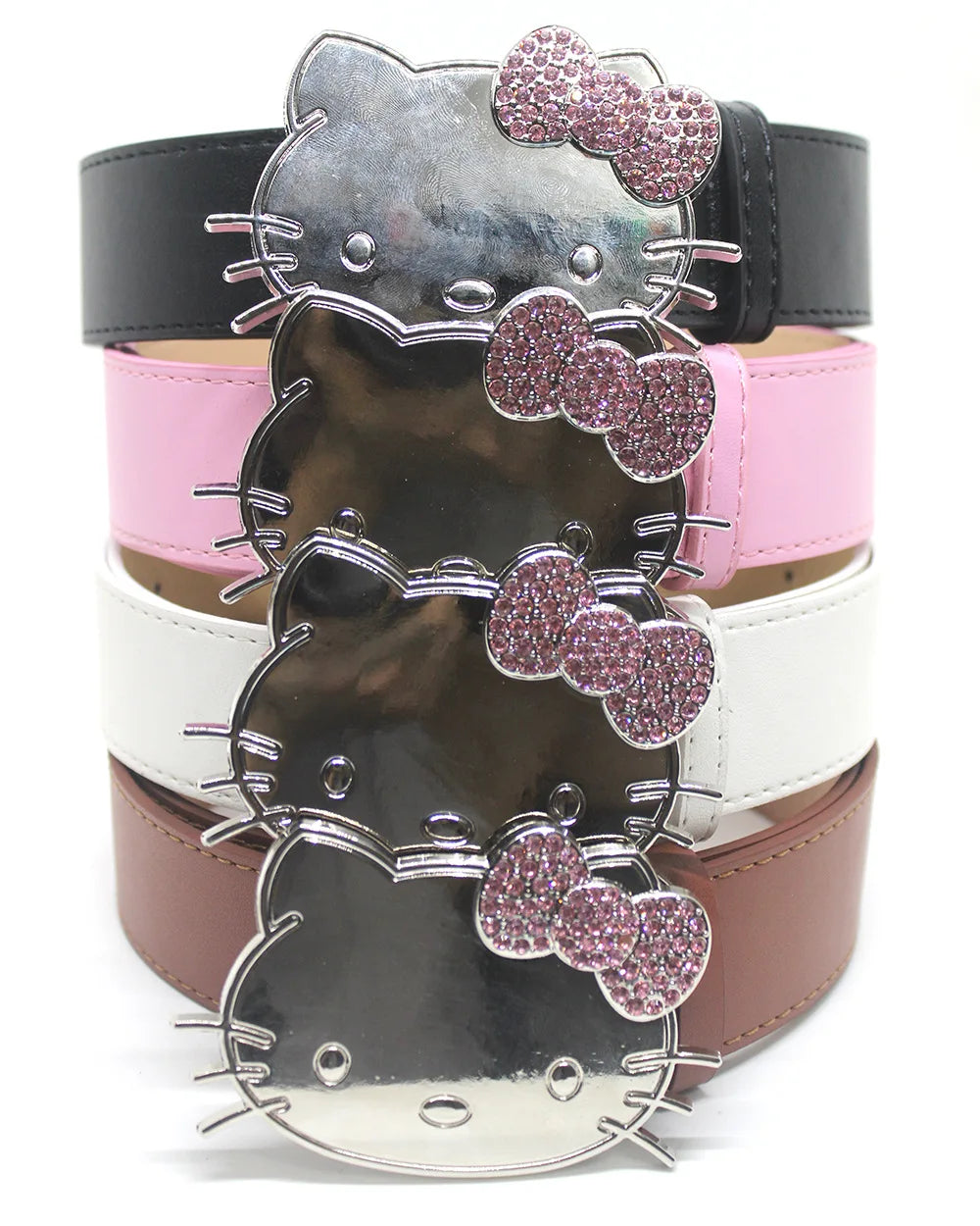 Korea Gothic Egirl Style Cat Metal Buckle Belt Men Women Y2K Belt