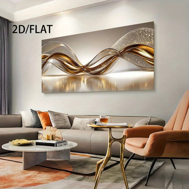 Extra Large Modern Abstract Canvas Painting Wall Art Decor for Living Room, Bedroom, Office Unframed Poster Print for Home Decor