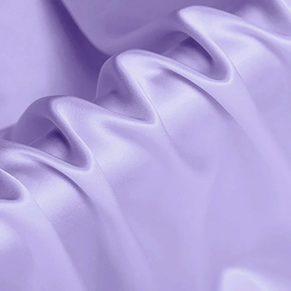 CISULI Pure Silk Stretch Satin Fabric,16momme,Width 140cm,Silk Lycra,Shirt and Dress Cloth Material