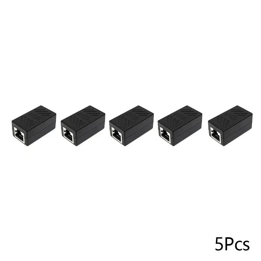 1/5/10/20pcs RJ45 Coupler Ethernet Cable Coupler LAN Connector