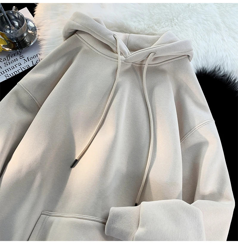 6 Color Autumn Hoodies Men Fashion Casual Hooded Sweatshirt Men Streetwear Hip Hop Loose Pullover Hoodie Mens Hoody M-3XL