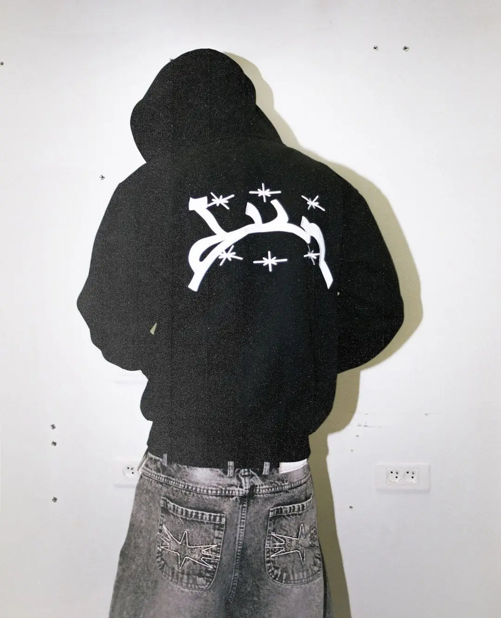 Hooded Sweatshirt Creative Print Pattern Designs Men Harajuku Style Casual Hip Hop Element Hoodie Fall and Winter Long Sleeve