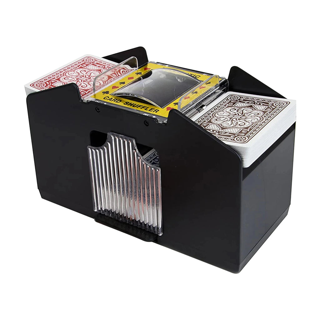 Automatic Playing Card Shuffler Mixer Games Poker Sorter Machine Dispenser for Travel Home Festivals Xmas Party Battery Operate