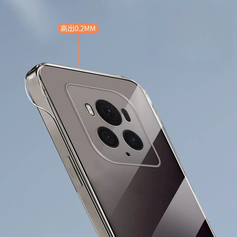 Frameless Slim Clear Hard PC Case for Honor Magic6 Pro ShockProof