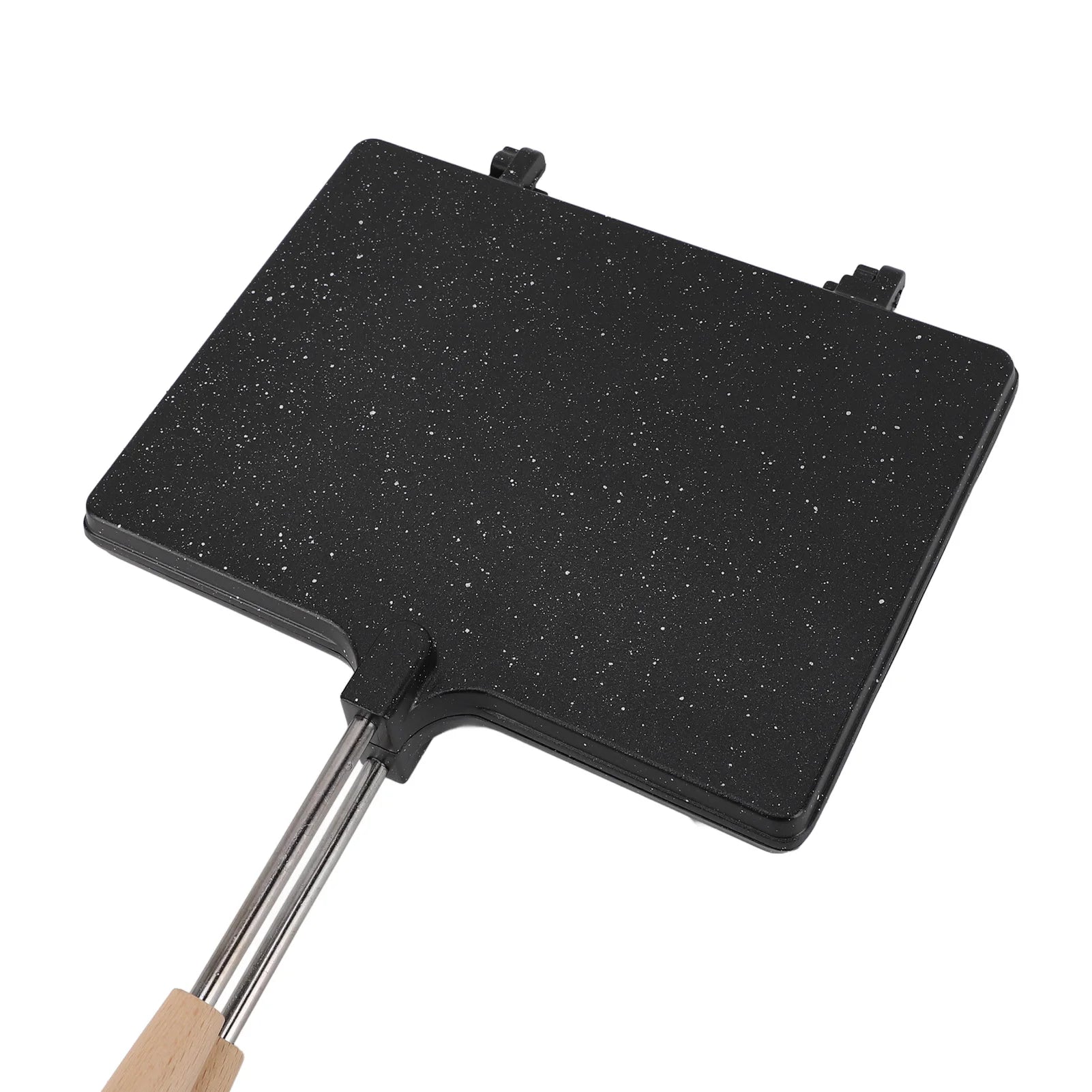 Hand Sandwich Maker Multifunctional Double Sided Prevent Stick Hand Toaster Sandwich Maker Frying Pan for Home Breakfast