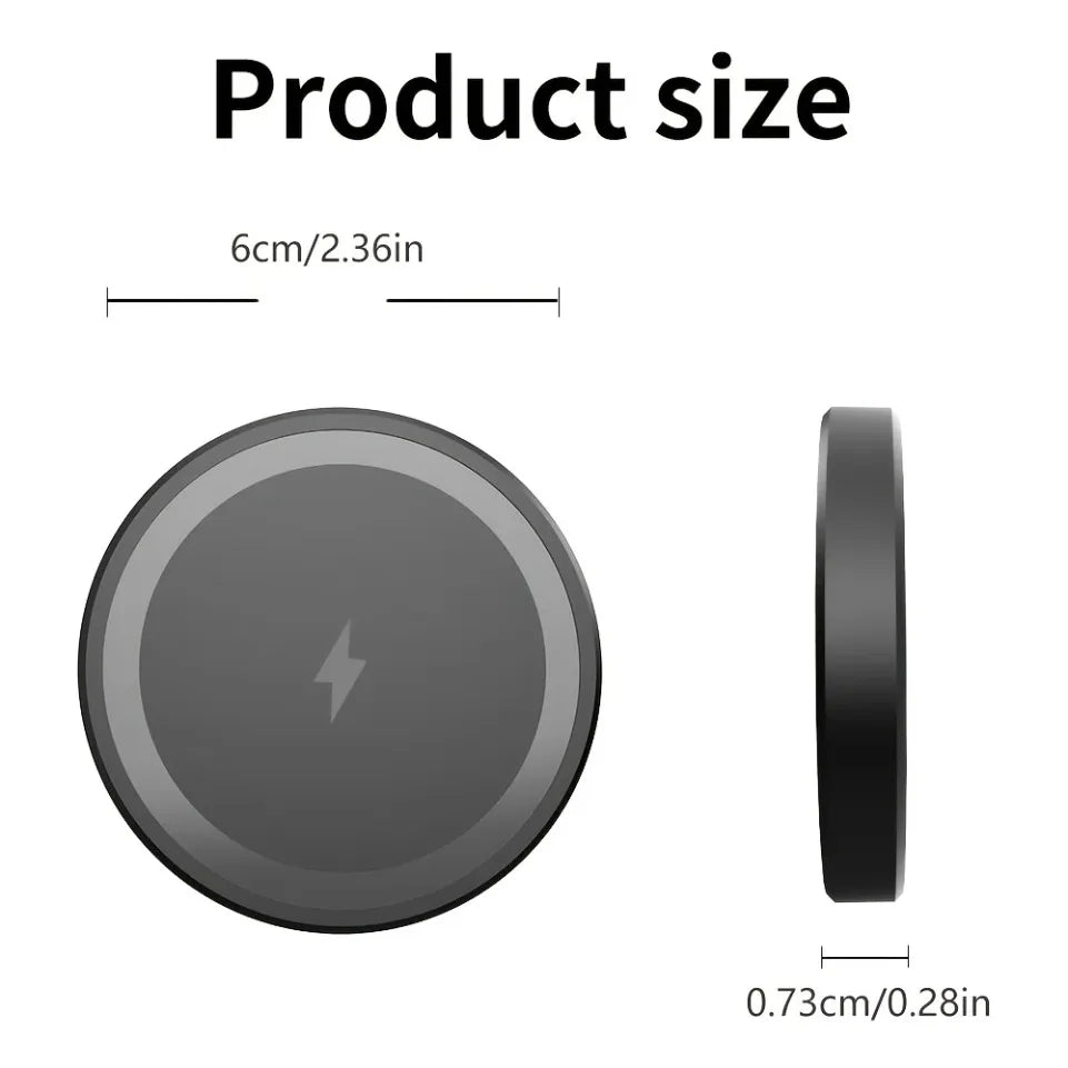 Magnetic Wireless Charger Pad Fast Charging Station For Magsafe iPhone 17 16 15 14 13 12 Pro Max AirPods 4 Pro  Charger Pad