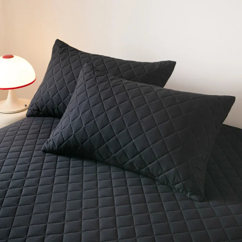 Waterproof Pillowcase, Excluding Pillows 3 Types of Jacquard 48x74cm Pillowcase for Bedroom,Pillow Cover for Home