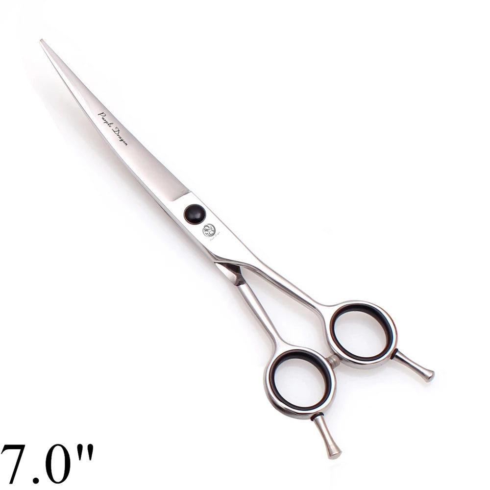 Dog Grooming Scissors Professional 5.5" 6" 7" 8" JP Stainless Bend UP Scissors Up Curved Shears Pet Scissors Animal Shears Z1028