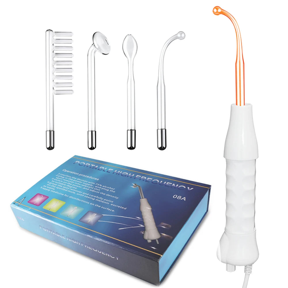 4 in 1 High Frequency Electrode Wand Glass Tube