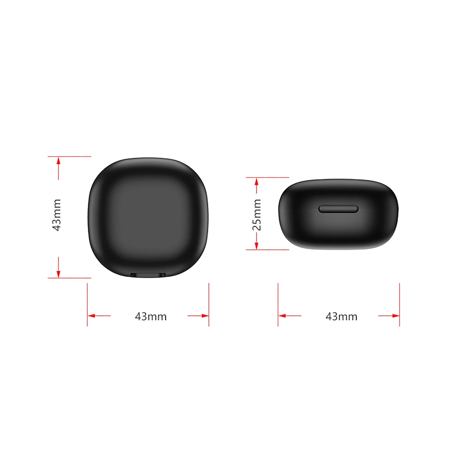 Charging Case For Smart Ring Charging Box Cradle Dock For R09 R08 R02 R03 R04 R05 R06 Smart Ring Wireless Charger Case