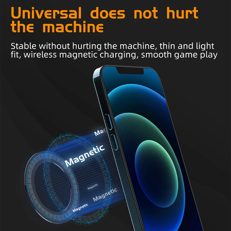 For Magnetic Plate Ring For Magsafe Wireless Charger   Plastic Sheet Sticker Magnet Car Phone Holder For Phone 14 13 12 Xiaomi