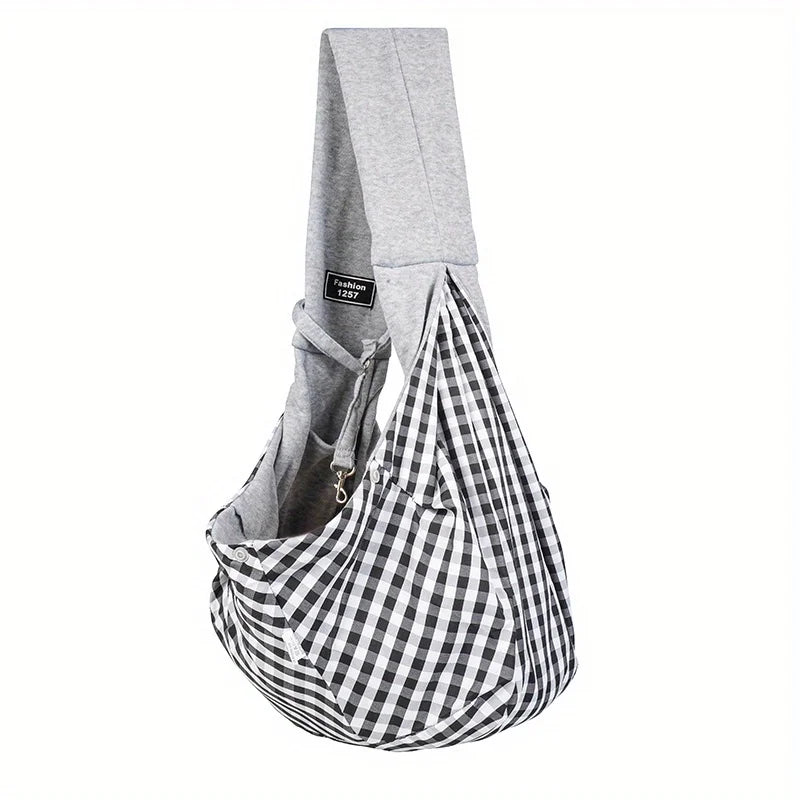 Dog Sling Carrier Bag, Pet Shoulder Crossbody Bag, Portable Hands Free Double Sided Dog Travel Bag For Outdoor Supply