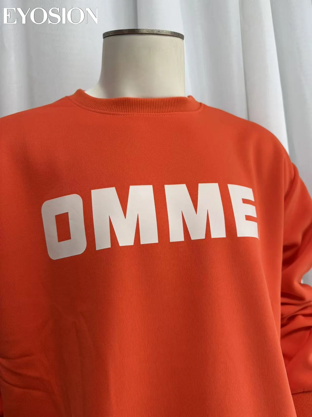 Long Sleeve Men's Pullover Hoodie Autumn Winter New Letter Printing Sweater Casual Harajuku Round Neck Plush Sweatshirt Top