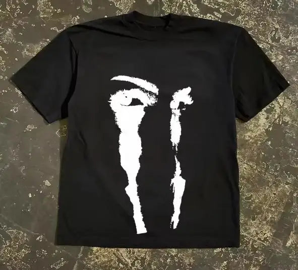 Couple Matching Abstract Eye-Print T-Shirts