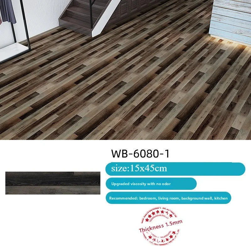 16/32PCS 15X45CM 3d wood grain wall sticker living room bedroom room background wall sticker movie and television pvc decoration