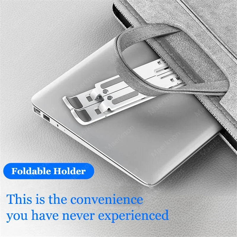 Portable ABS Foldable Laptop Stand Adjustable Notebook Bracket