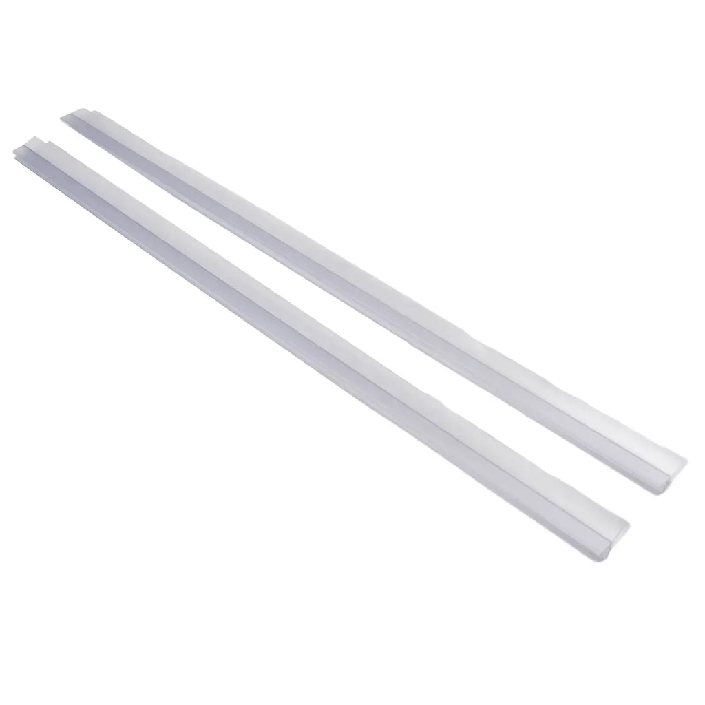 Shower Door Bottom Seal Strip, 2-Pack