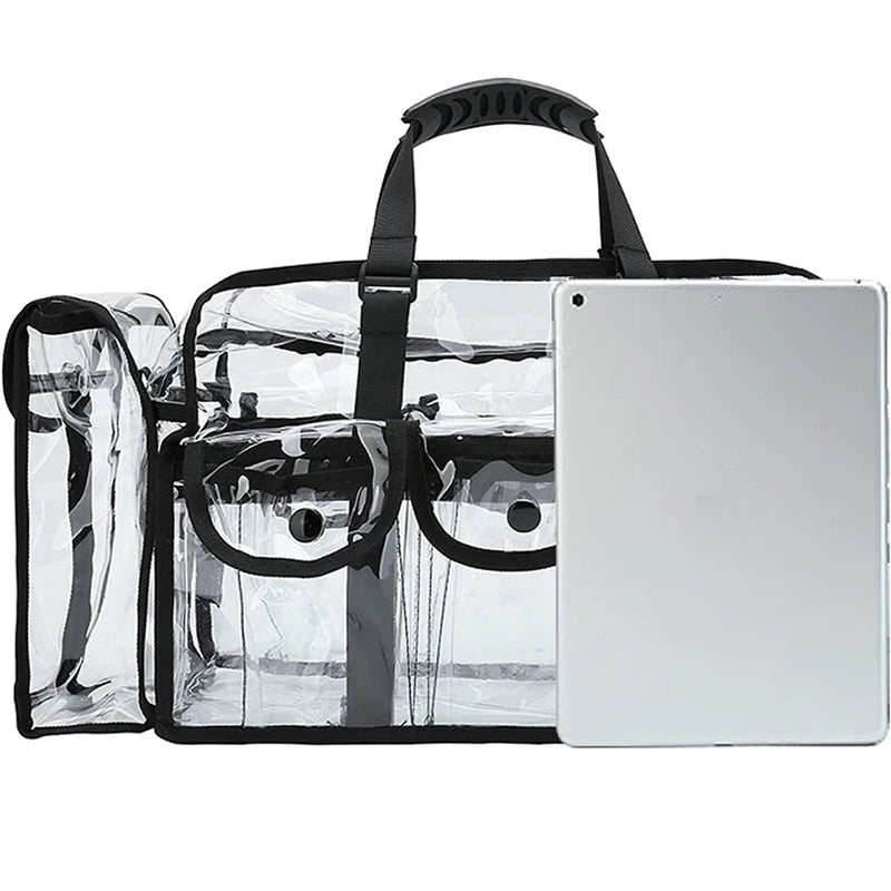 Men's Women's Cosmetic Bag Transparent Waterproof Large-Capacity Lipstick Toiletries Skin Care Products Organizer Makeup Bag