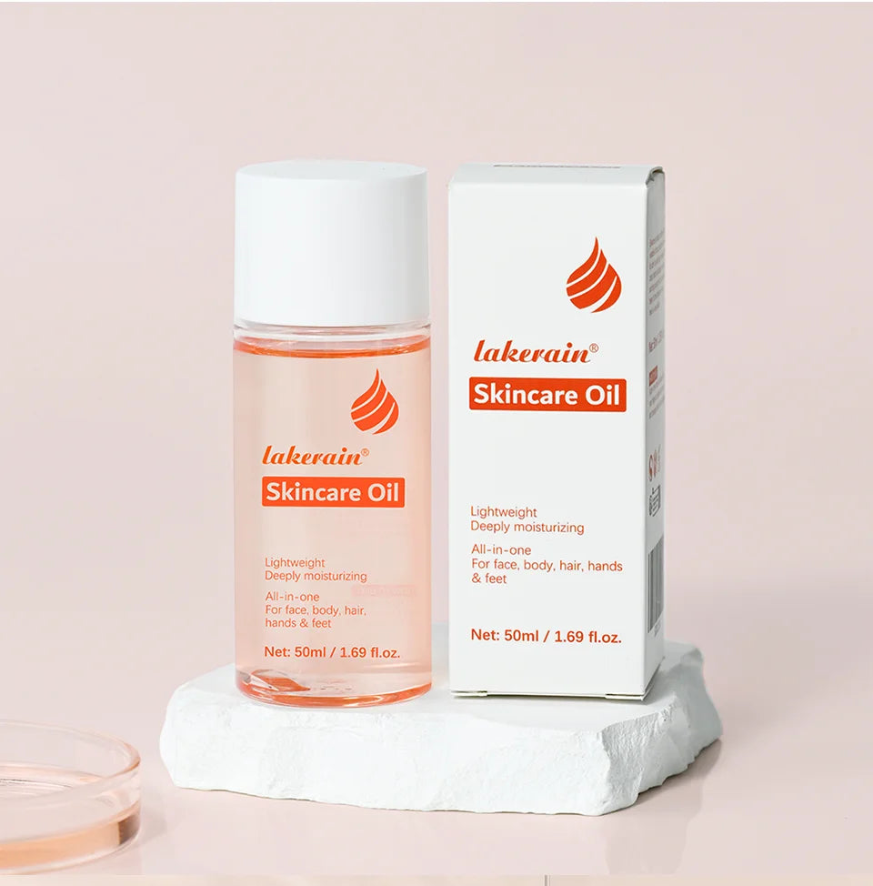 Bio Skincare Body Oil Face Body Moisturizer Improve Hair Health Fade Scars Vitamin A Vitamin E Oil Exfoliate Skin Care