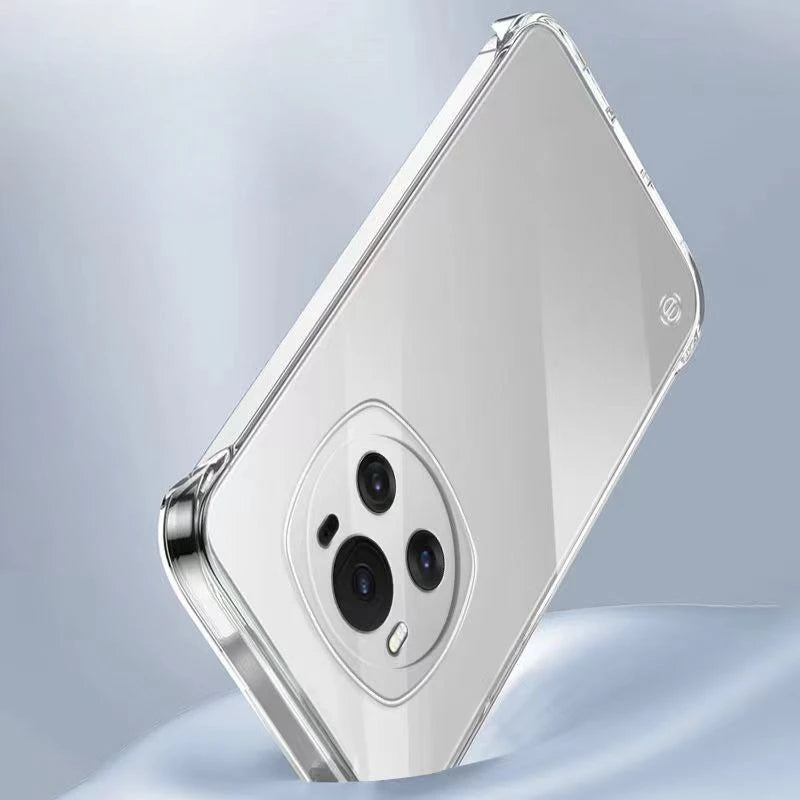 Frameless Slim Clear Hard PC Case for Honor Magic6 Pro ShockProof