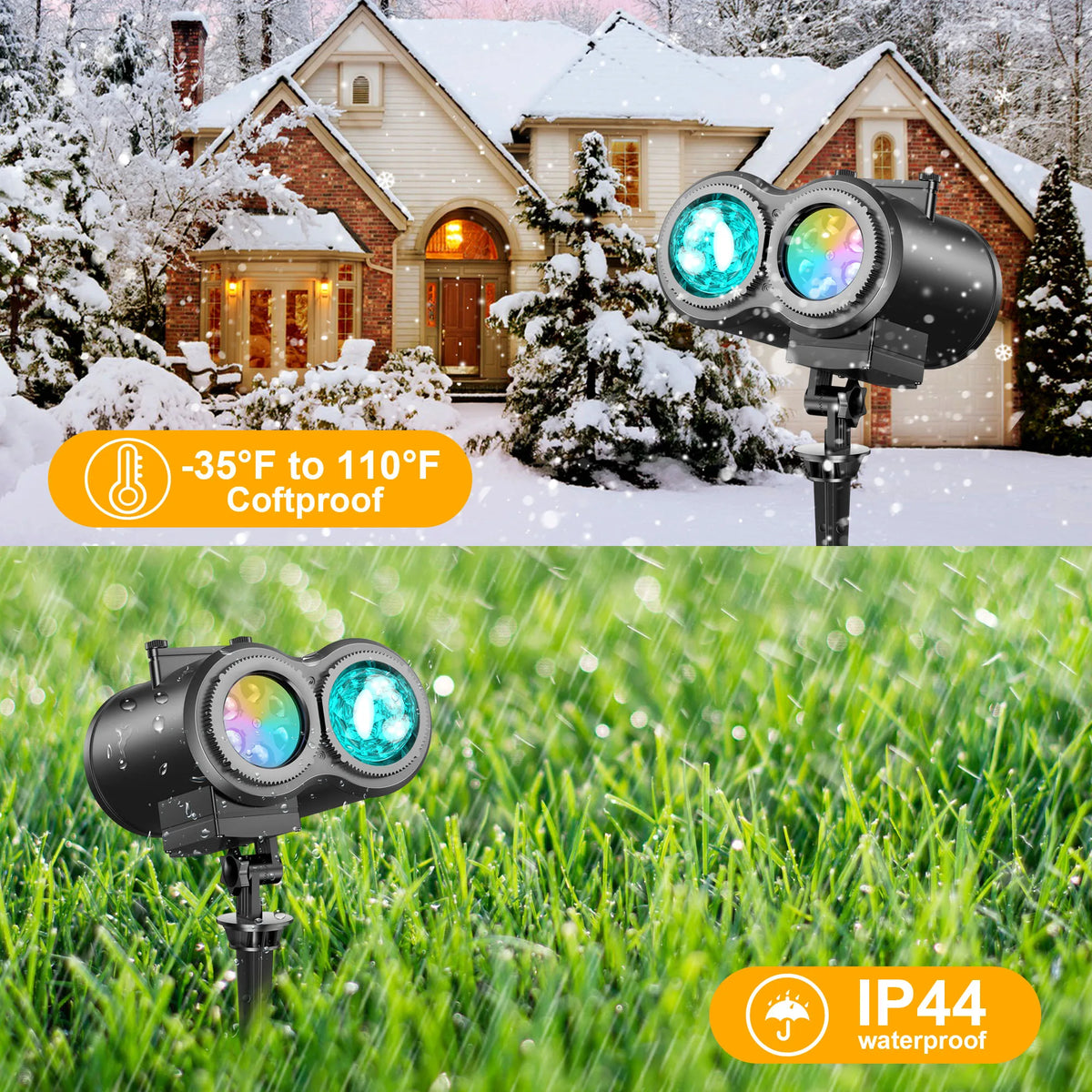 Halloween Christmas Projector Lights Outdoor