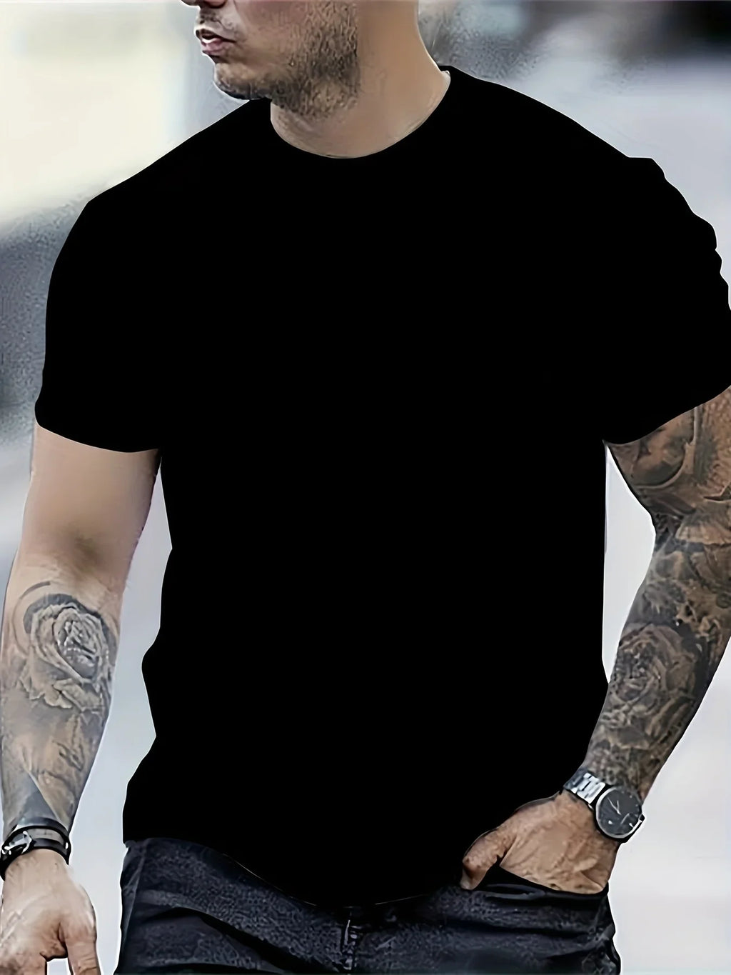 Funny 3d Devil Satan Printed Men's T Shirts Hip Hop Trend Harajuku