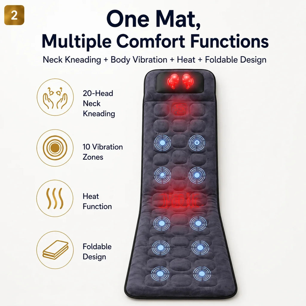 Full Body Massage Mat with Heat