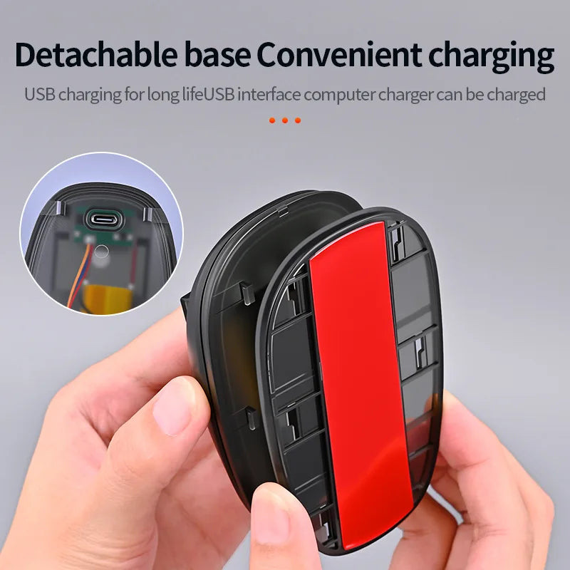 Solar RGB Strobe Warning Lights, Car and Motorcycle