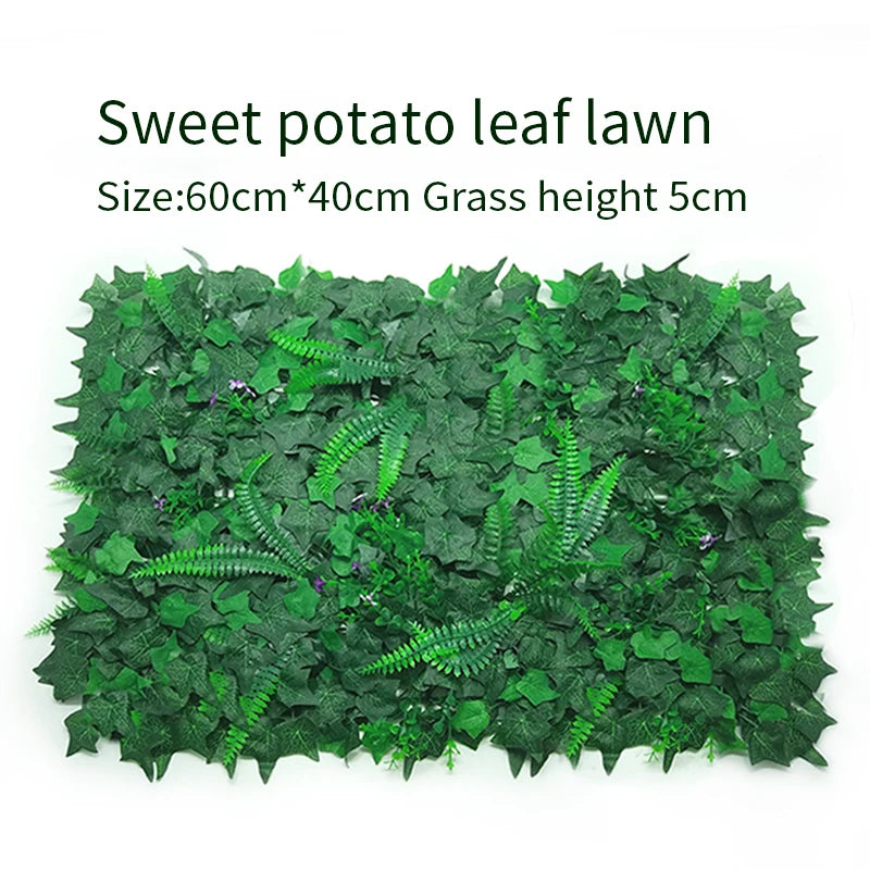 Grass Mat Green Artificial Moss Lawns Garden Turf Carpets Fake Sod Artificial Plant DIY Landscape Wedding Home Decor
