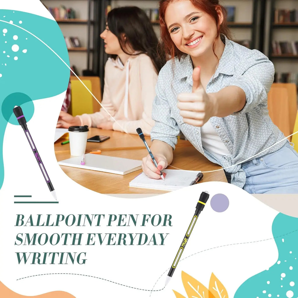 Spinning Pen Rolling Finger Rotating Pen Gaming Trick Stress