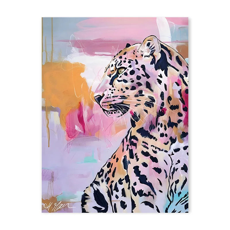 Colorful Bathtub Animal Tiger Zebra Black Cat Aesthetic Canvas Painting Nordic Bathroom Wall Art Poster Living Room Home Decor