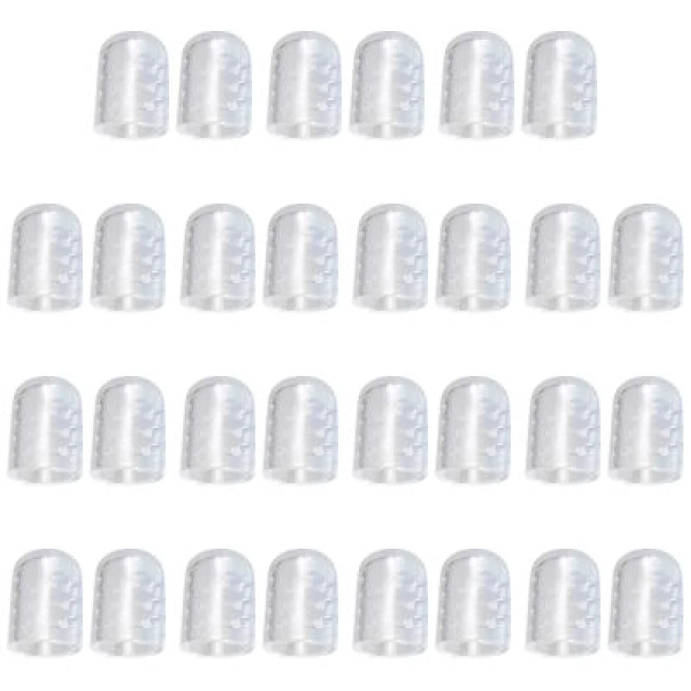 Toe Covers Breathable Silicon Resin Toe Caps Cover Protectors Elasticity Relief Pain Anti-Friction Sweatproof for Mne Women
