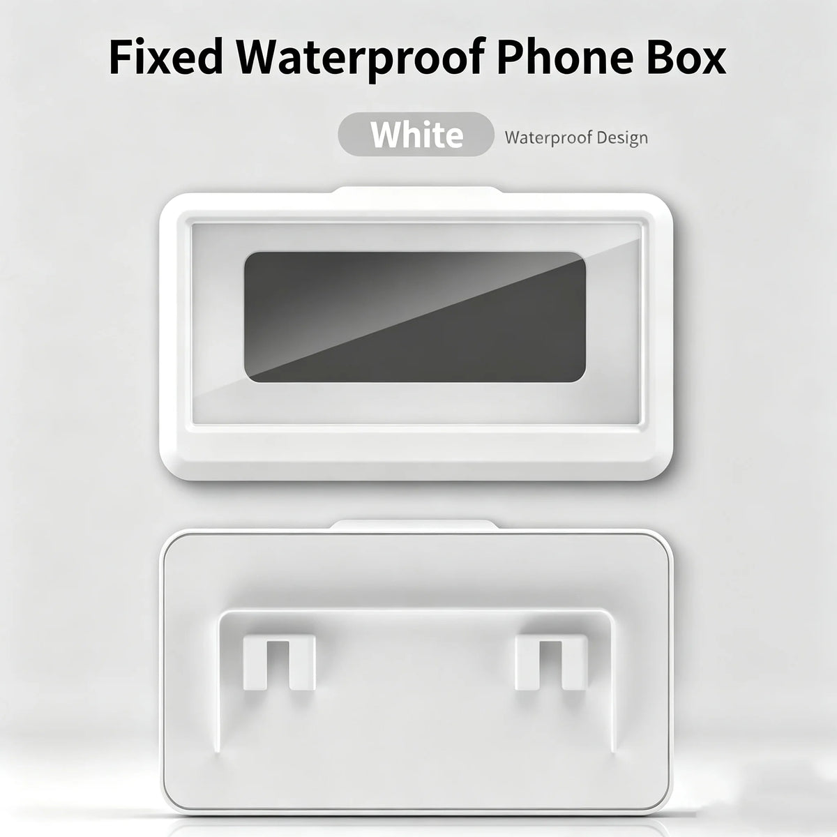 Fixed Universal Waterproof and Anti-fog Mobile Phone Case for Bathroom Shower Phone Holder Waterproof Can Touched Shower Phone