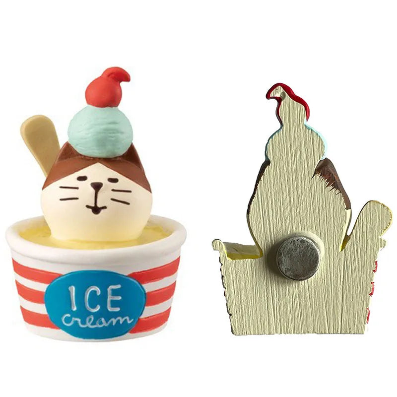 Resin Cute Cartoon Cat Fridge Magnetic Sticker Kawaii Zakka 3D Refrigerator Magnet Cute Magnets Home Decor New مغناطيس ثلاجة