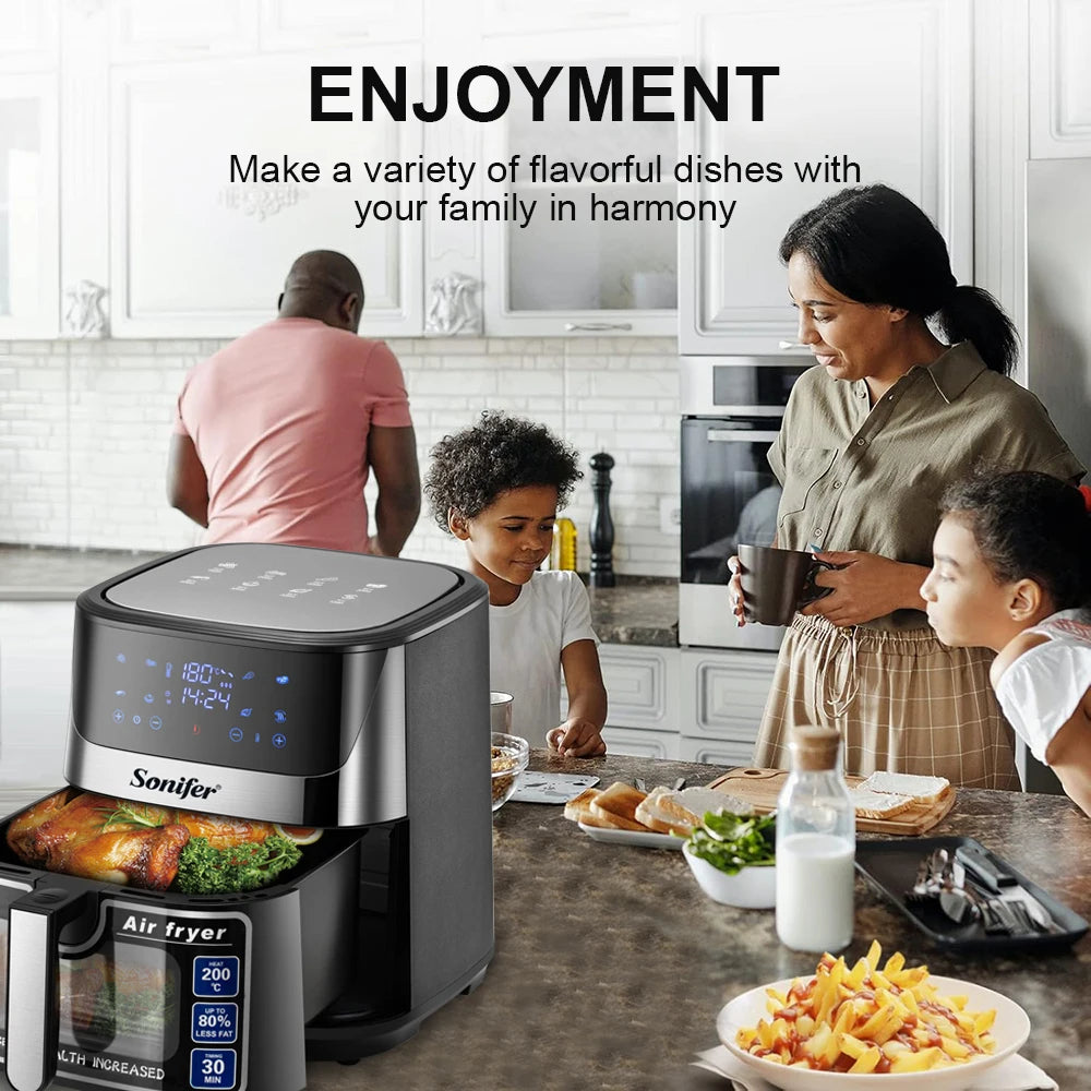 8.5L Air Fryer –LED Display &amp; Touch Control