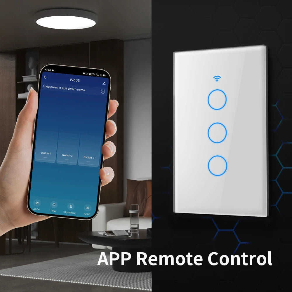 TNCE Tuya Smart Switch WIFI or zigbee