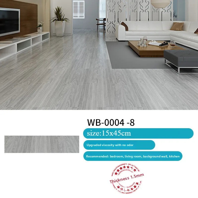 16/32PCS 15X45CM 3d wood grain wall sticker living room bedroom room background wall sticker movie and television pvc decoration