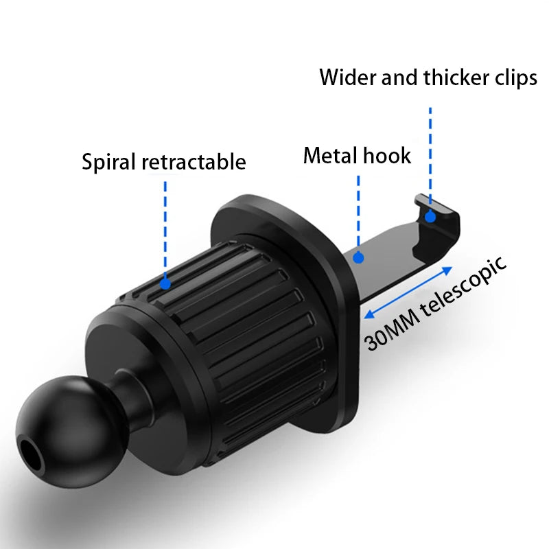 SEAMETAL Car Phone Holder Bracket Accessories Interior Air Outlet