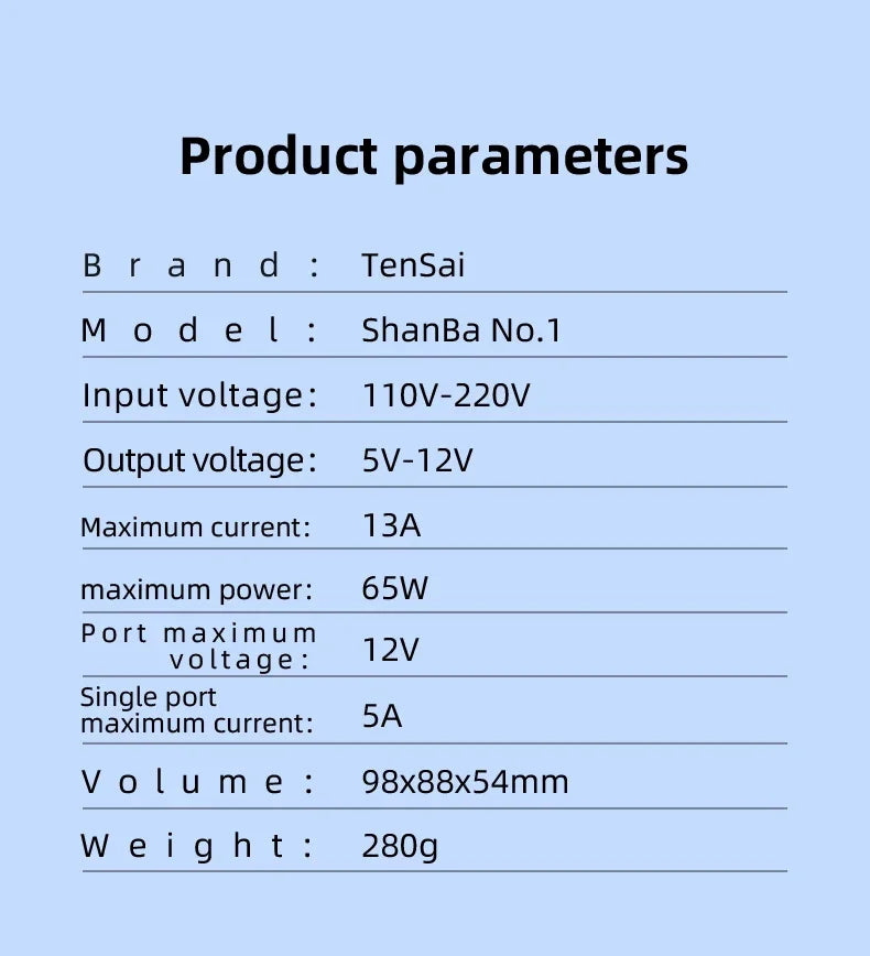 Multi-function Dianba NO.1 Pro 200W 20V 5A PD QC3.0 Fast Wireless Charger 8 Port USB Type C Mobile Phone Charger Desktop Hub