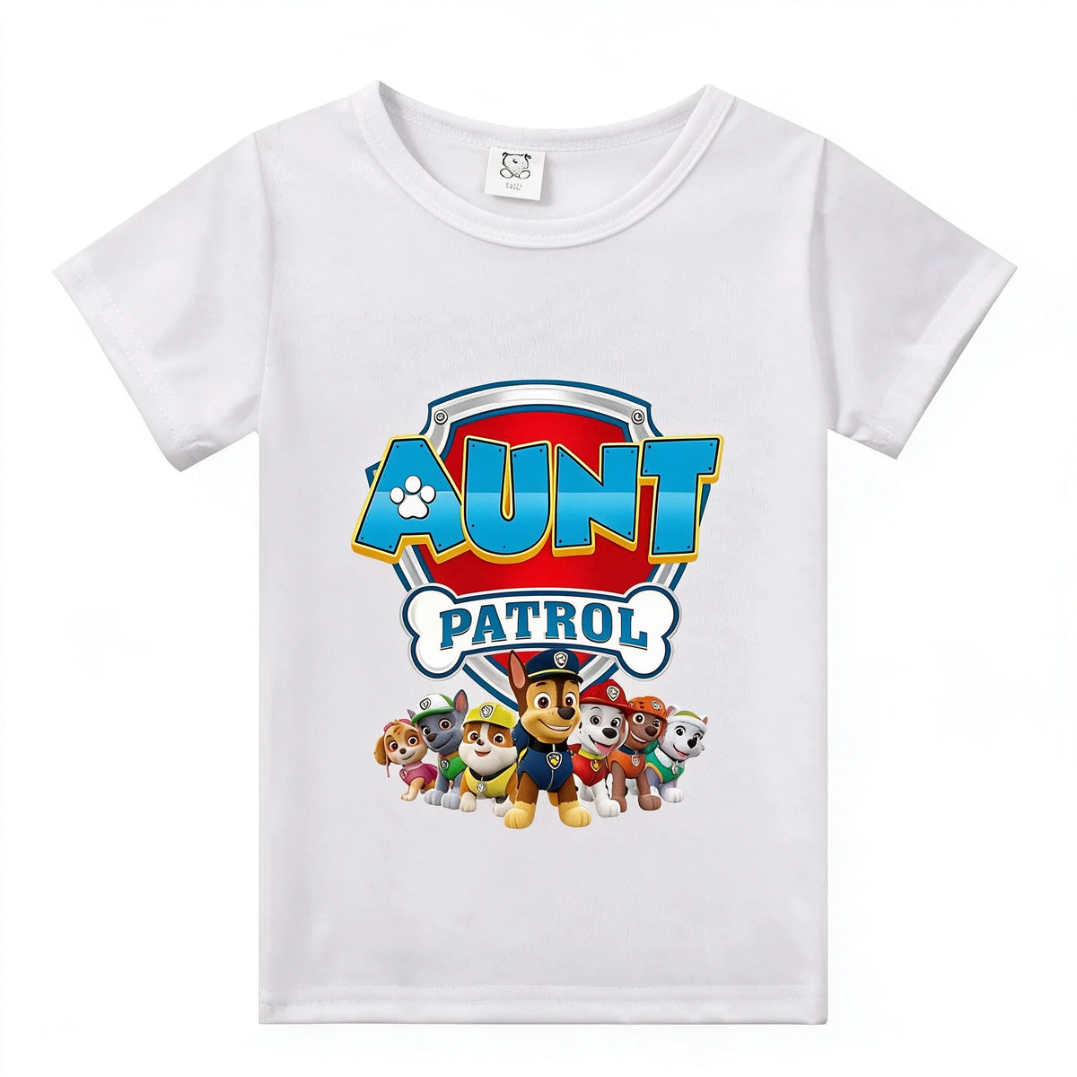 Paw Patrol Parent-child Outfit Birthday Party Tee Dad Mom