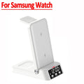 30W Fast Wireless Charger Stand For iPhone 15 14 13 12 11 Samsung Apple Watch Airpods Pro 3 in 1 Wireless Charging Dock Station