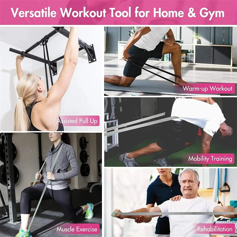Set Long Resistance Bands for Working Out