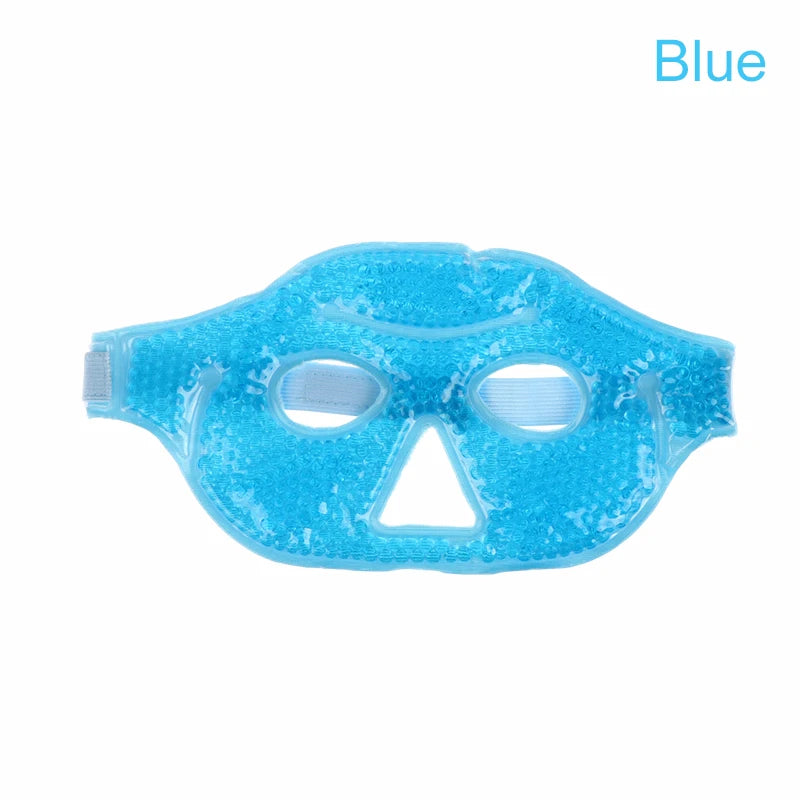 Reusable Cooling Eye Mask with Gel Beads - Cold Eye Compress for Puffy Eyes Stress Relief Dry Eye Relief SPA Skin Care Tool