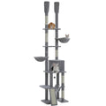 Cactus Cat Tree Floor to Ceiling Cat Tower 7