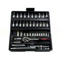 46-Piece Metric Ratchet Socket Wrench Set